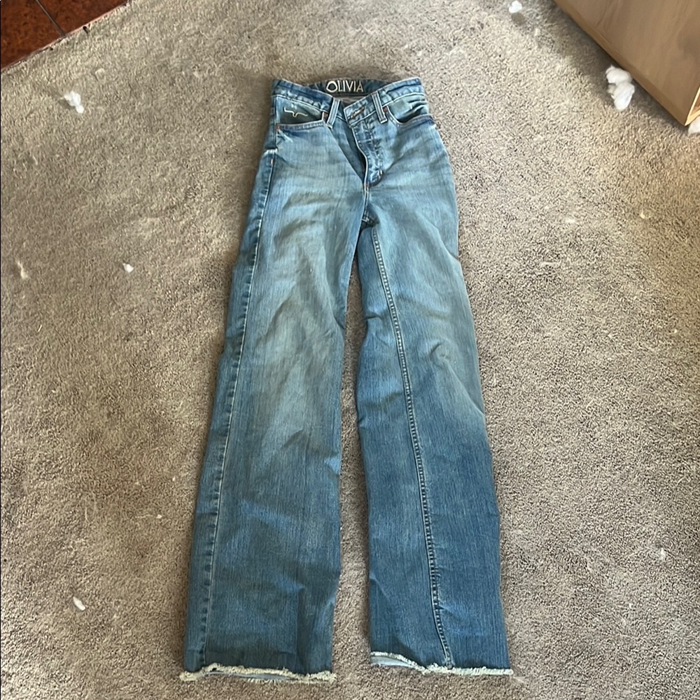 Kim’s ranch Olivia blue jeans